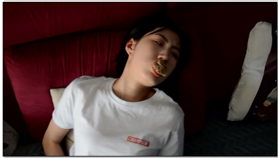 【得意客】美女小鱼遇劫逃脱未遂惨遭二次捆堵折磨