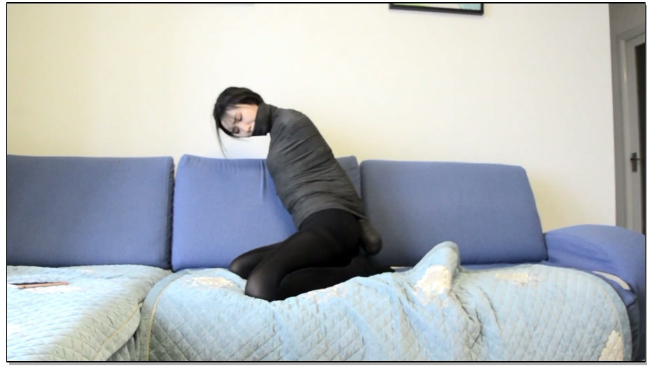 【得意客】king定拍 黑丝美人木乃伊01 性感情趣服黑丝美人 被诡异绷带缠绕成诱人木乃伊