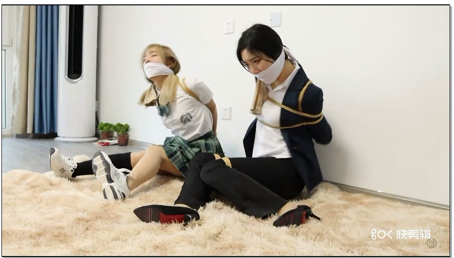 【得意客】师生劫案 诗函老师与琪娜同学的双人捆绑 上