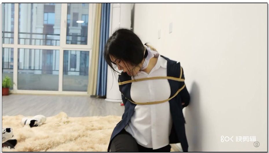 【得意客】师生劫案 诗函老师与琪娜同学的双人捆绑 下 白袜 肉丝 制服的一场盛宴