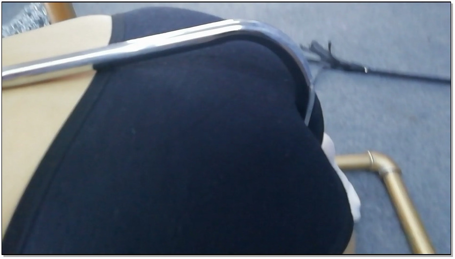 【飞天原创】自创金色K9跪爬式驷马架、夹乳器，云儿优先尝试，附带三种sp工具轮流拍打…