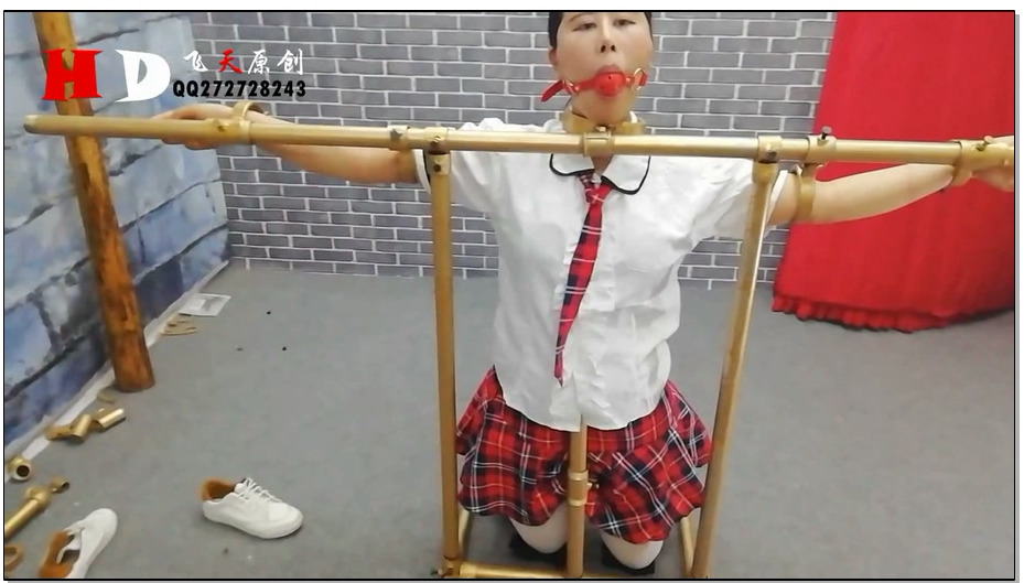 【飞天原创】丁奇被紧缚押进TJ室，刑架TJ即将开始