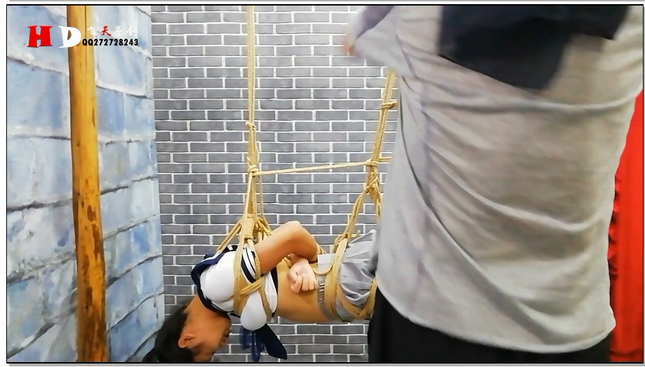 【飞天原创】绳努是怎样练成的，云儿竟能悬空吊缚3个半小时之久