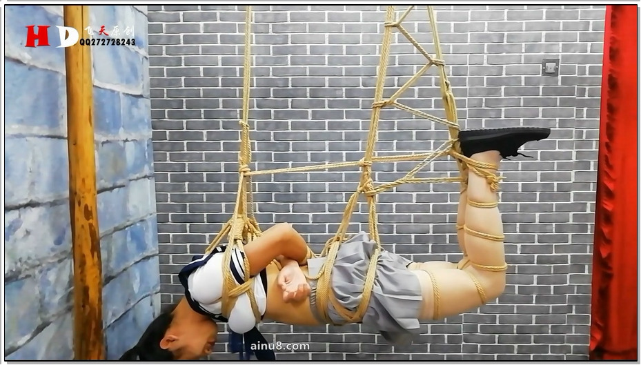 【飞天原创】绳努是怎样练成的，云儿竟能悬空吊缚3个半小时之久