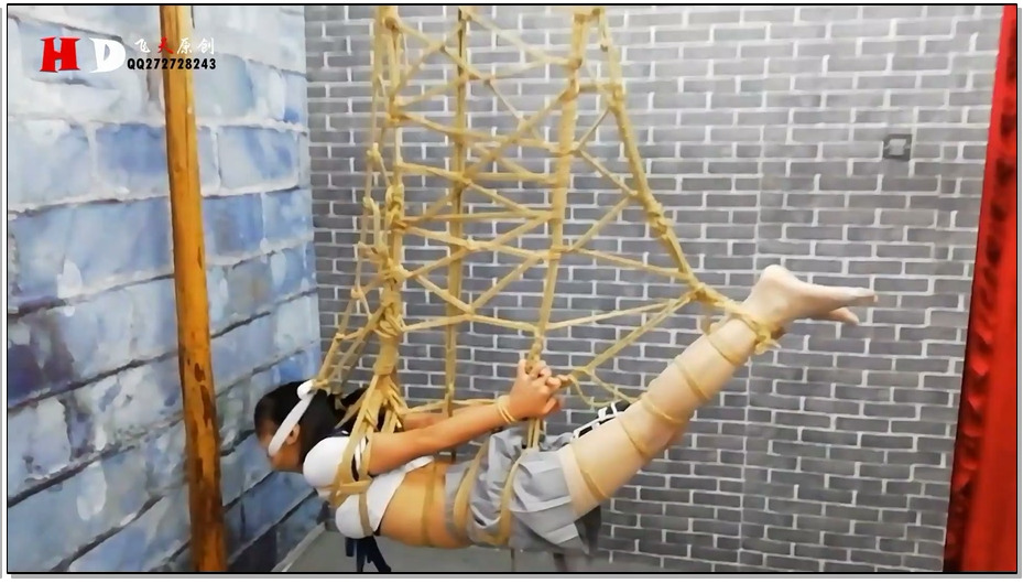 【飞天原创】绳努是怎样练成的，云儿竟能悬空吊缚3个半小时之久