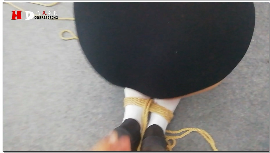 【飞天原创】大二学生雅琳初次体验驷马吊缚