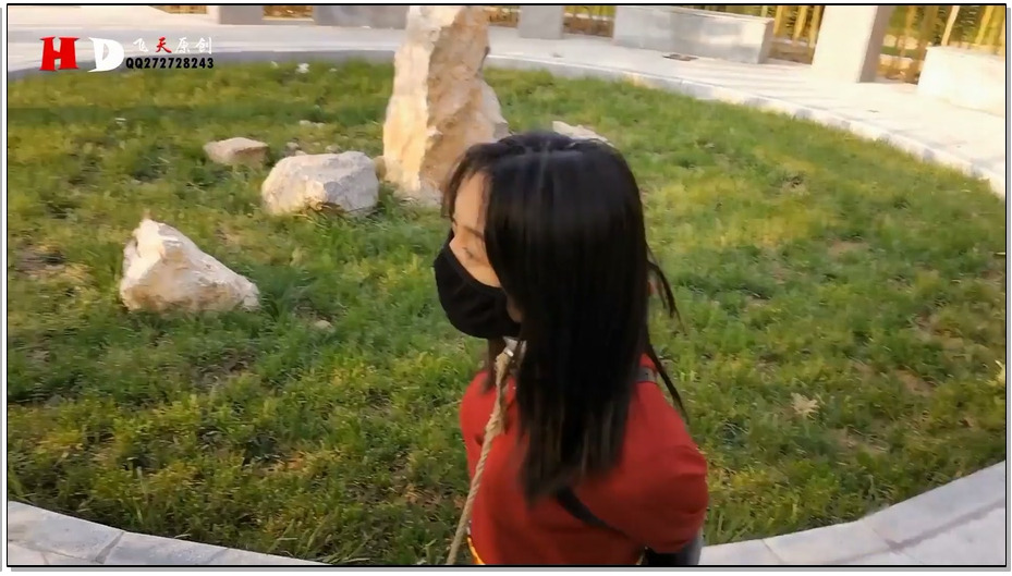 【飞天原创】云儿户外挺儿走险，车顶驷马、大桥亮相、公园跪立股绳、贞操带、TD、内容…