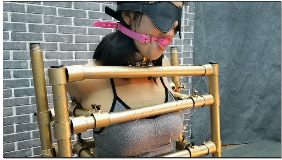 【飞天原创】万能多变刑架固定，穿刺，头发高吊，后手并肘后到极限，跪立、电击，棒棒…