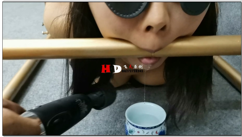 【飞天原创】万能K9架固定，重鞭、挠羊、辣椒水强制灌入，电动电击齐上阵，顿时口水、…