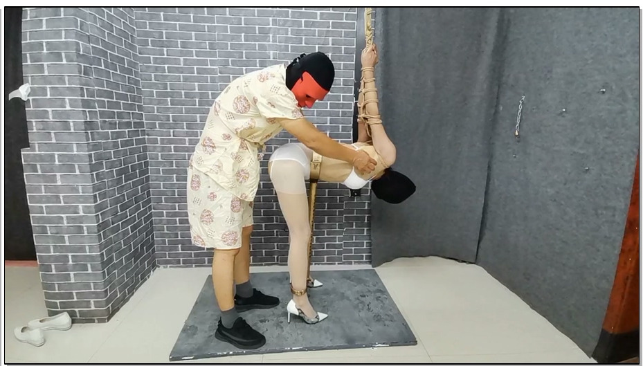 【飞天原创】欧式风金属牢牢把雅思固定，直臂反吊，十层网袜包头，大功率猛击、就这样…