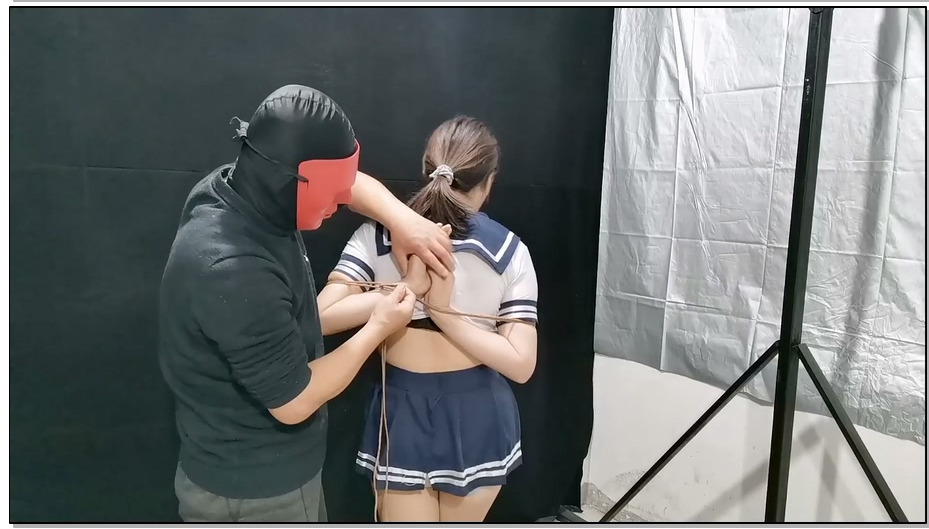 【飞天原创】抓住玉仙儿玩命捆绑,4mm细麻绳绳绳入肉, 这样玩才刺激有趣 