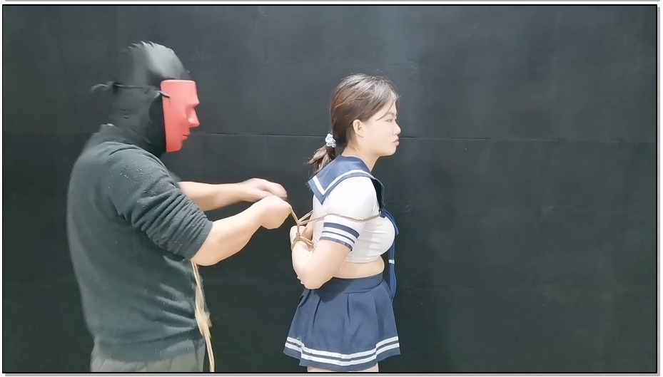 【飞天原创】抓住玉仙儿玩命捆绑,4mm细麻绳绳绳入肉, 这样玩才刺激有趣 