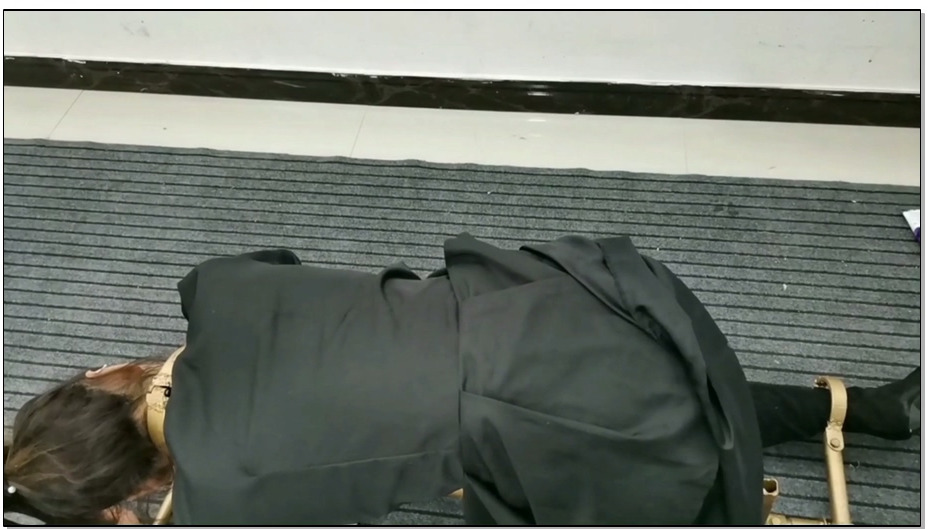 【飞天原创】雅思被袭击,强行禁锢在k9架跪爬器上,电击、滴腊、G勾、p击、一下子爽的乐