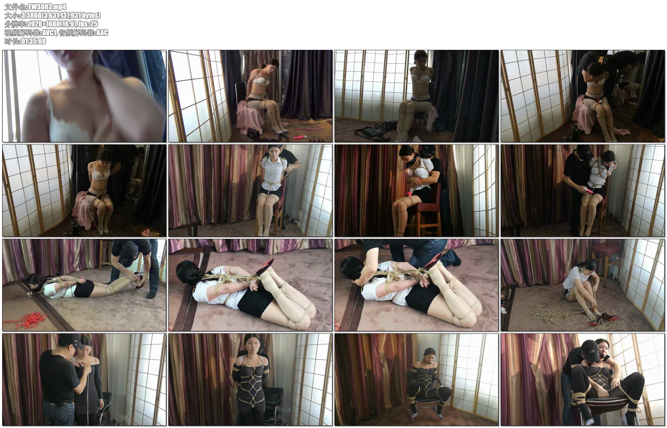 【缚文师】圣鹿之囚！！！终极版本！！超清捆绑虐待，一个半小时的震撼，3G良心作品