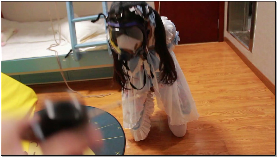 【FXX】夜深人静适合调教一波lolita小可爱，单腿吊缚，分腿吊缚，固定，超长时间TK，…