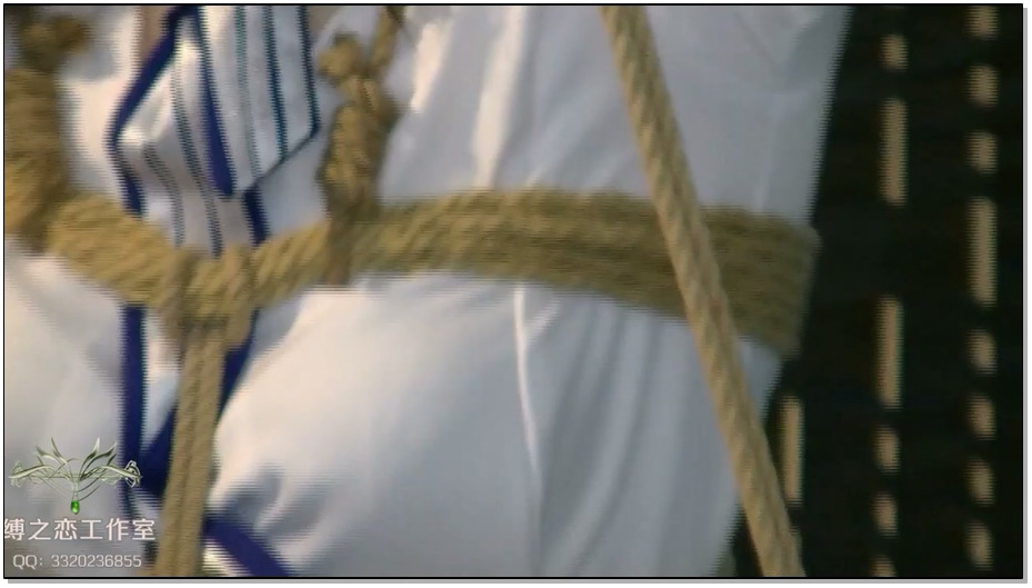 【缚之恋】定拍高颜值美女 羞耻高跟黑丝开腿蹲缚口伽