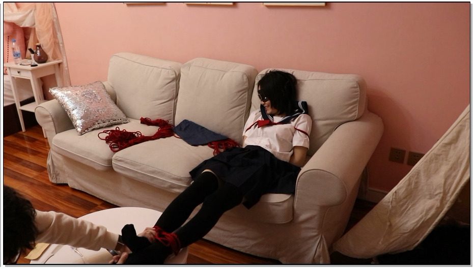 【咕咕精】吊篮TK在校生瑜儿 素人体验系列 （从忍笑到破防崩溃大笑）