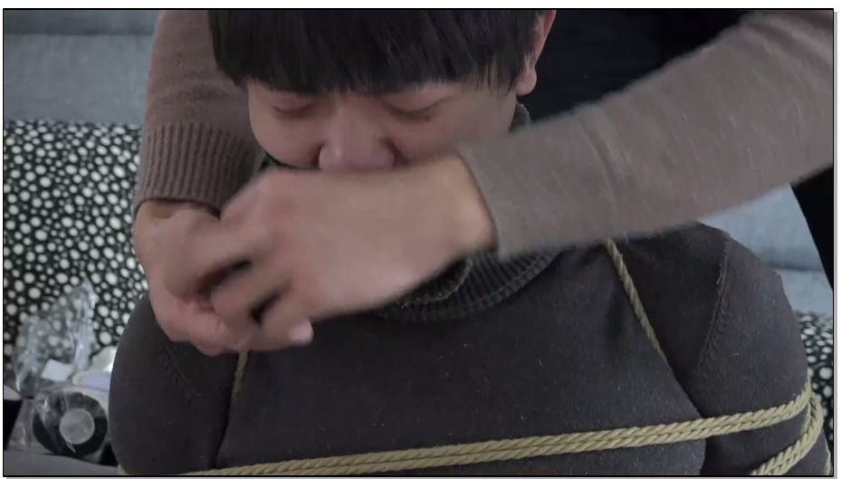 【灰鸟原创】雌雄大盗捆堵折磨情侣（原味丝袜塞嘴）