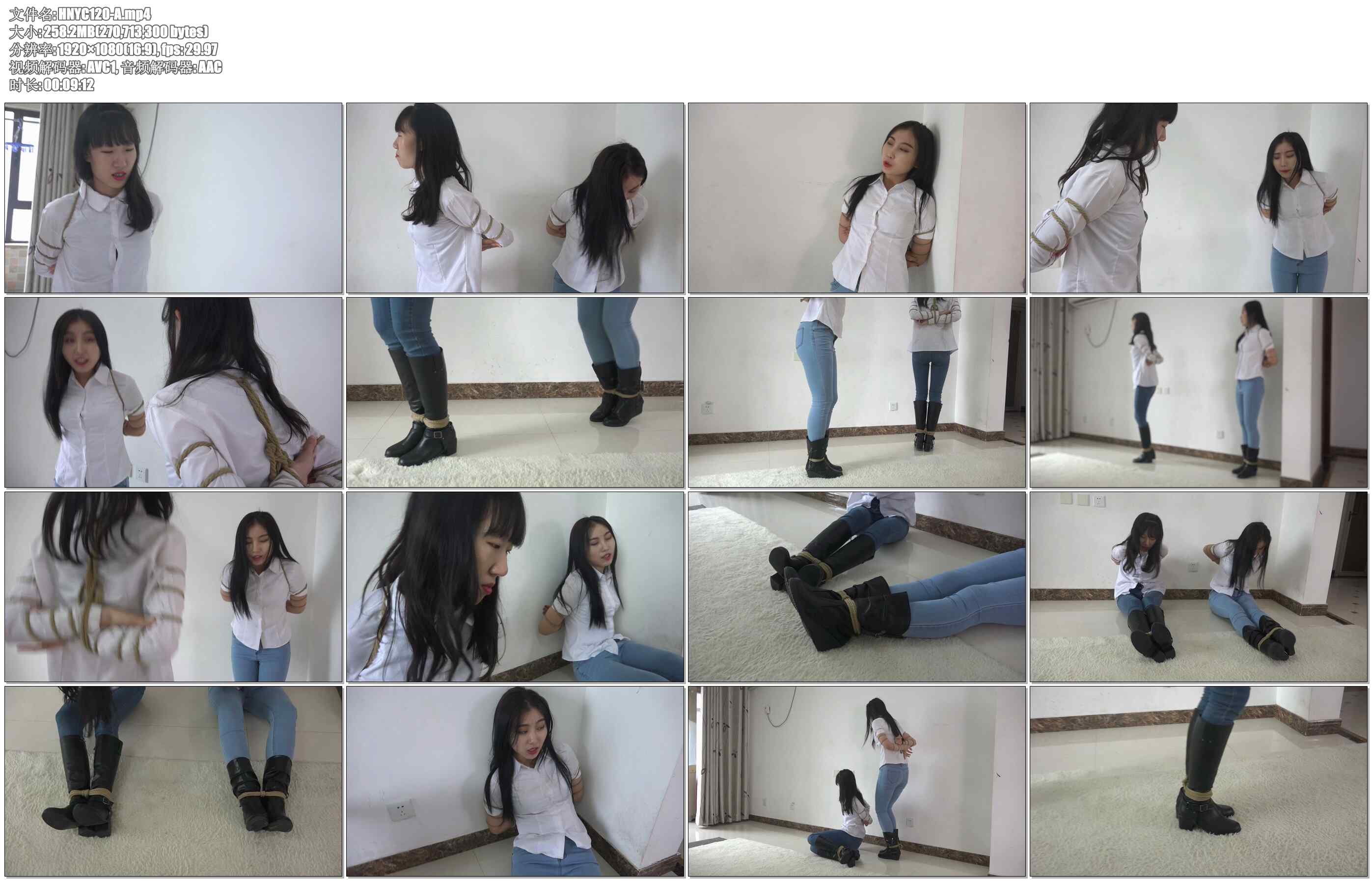 【灰鸟原创】捆绑入狱的女孩