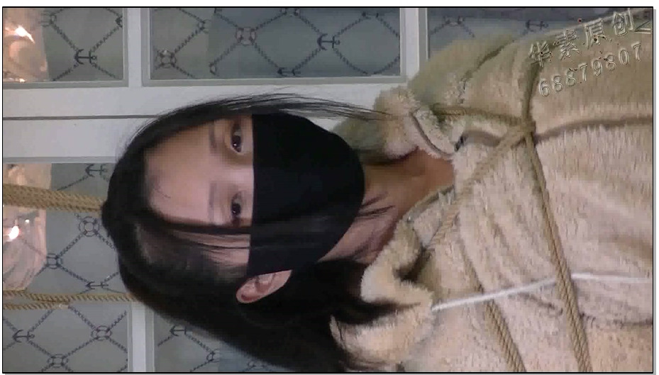 【华素原创】软妹! 牛仔裤！内裤袜！运动鞋！日式乱绑！,长时间捆绑挣扎！欺负sp！