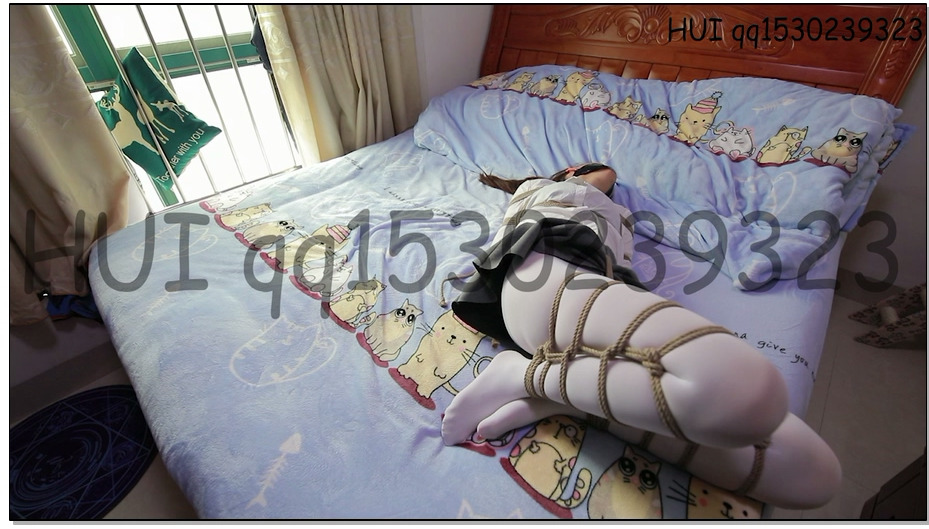 【HUI】短裙白丝，绑得严严实实