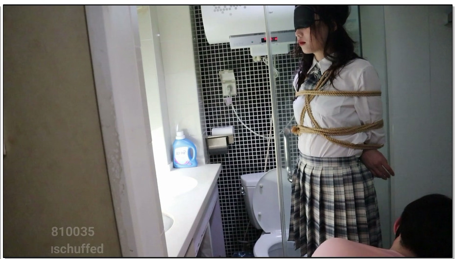 【荷仙美缚】富家美少女西雅的紧缚调教——由卫生间紧缚放置移动整个房间到找到物品超…