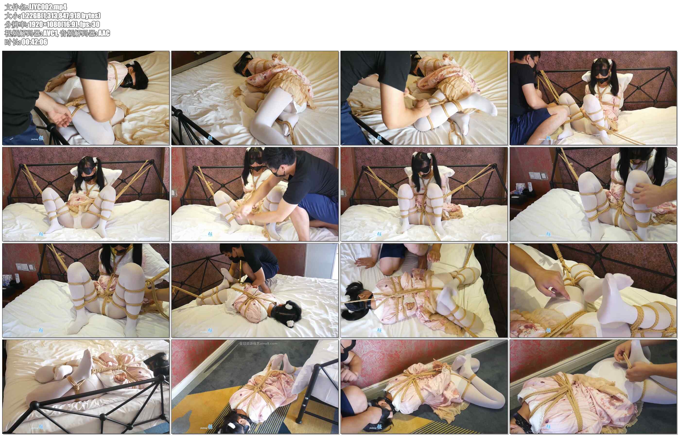 【倔强原创】小羽第二弹 M腿 放置 挠脚丫 尝试脱出