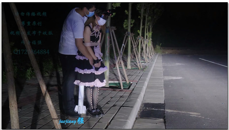 【倔强原创】伊伊夜晚外出体验 