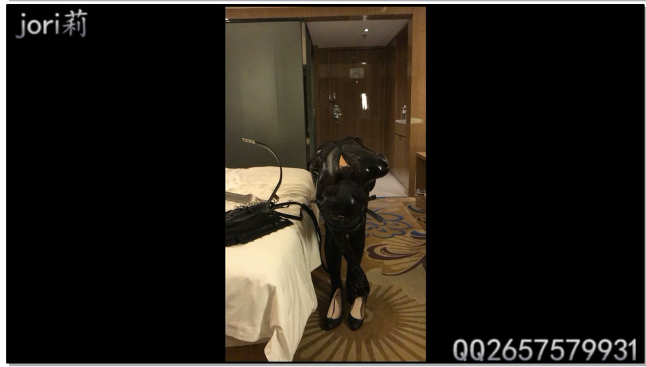 【jori莉原创】胶衣贞操带+强制塞入，超级刺激，全程尖叫