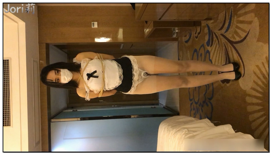 【Jori莉原创】女仆少女热缩膜调教