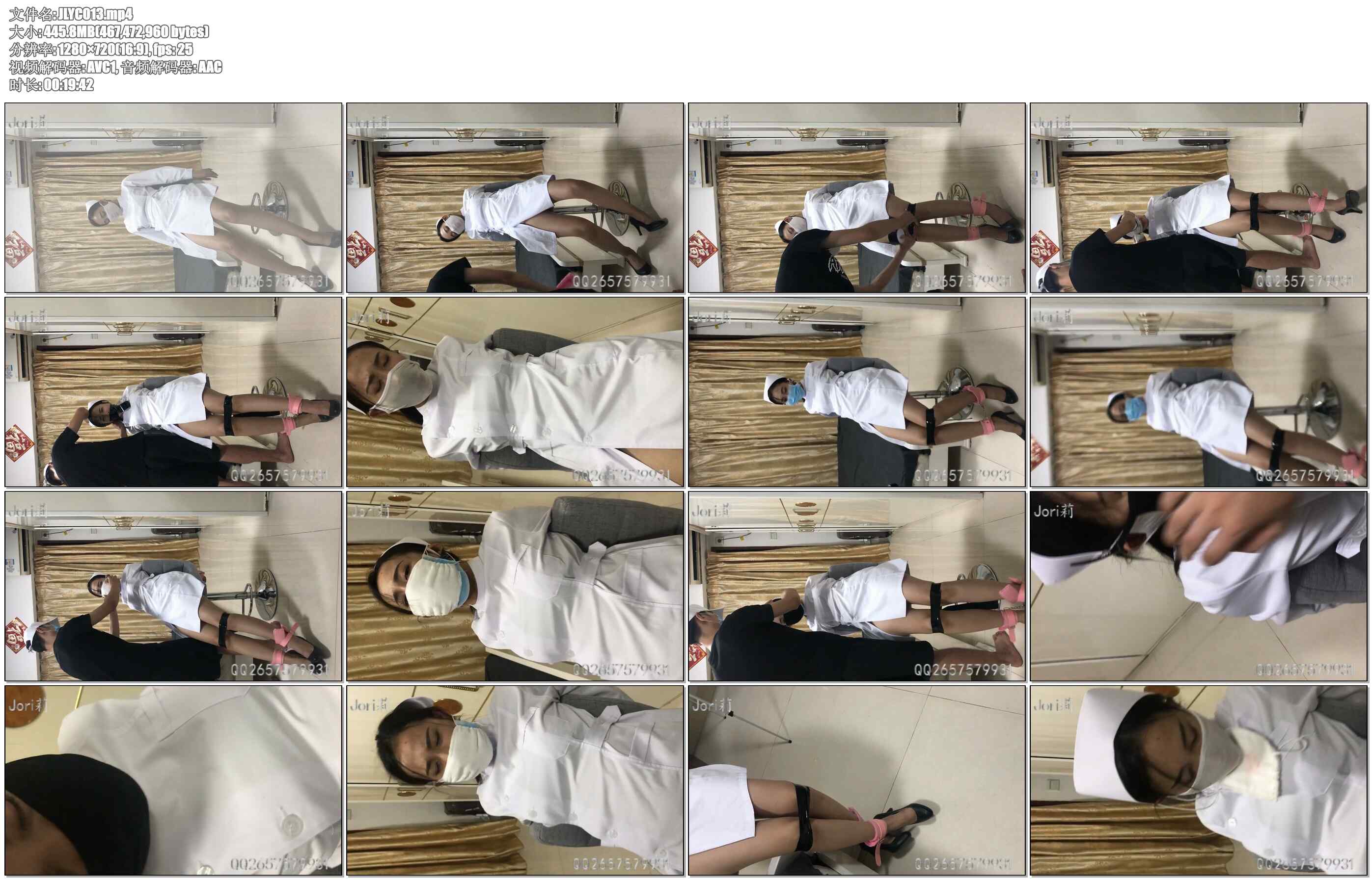 【jori莉原创】护士危机系列-入室绑架，捆绑，言语调教，蓄谋已久的阴谋！