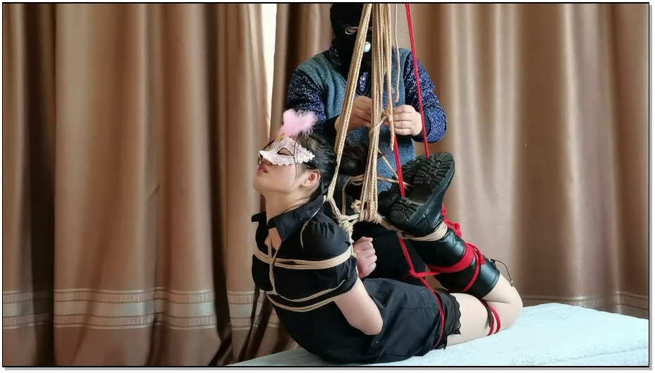 【江山原创】文慧黑衣极限探索！探索文慧耐力和柔韧的极限