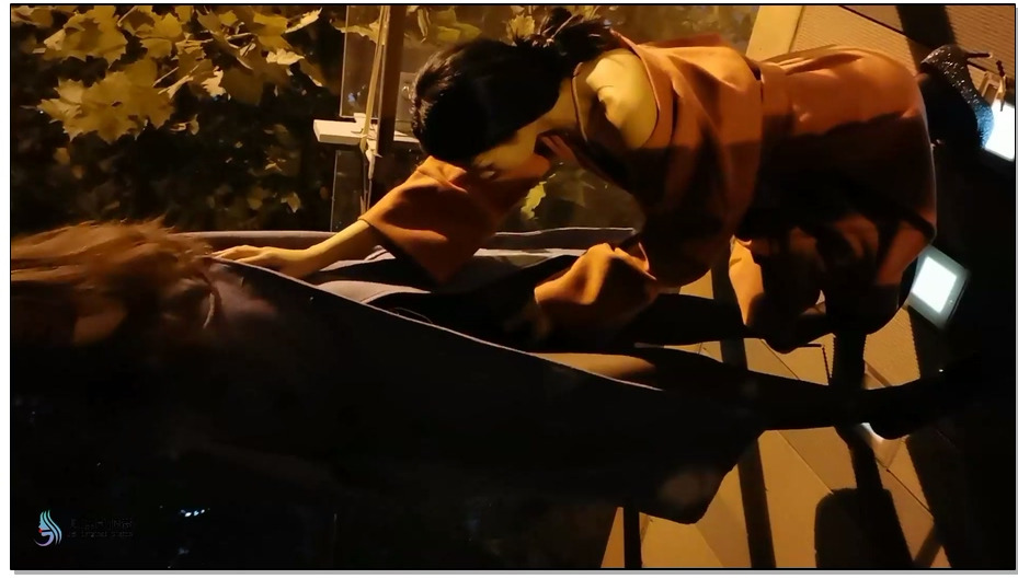 【JS原创】瑾萱/艾诺 夜诱6 女女激情外出 龟甲 堵嘴 口罩 恋足 GC刺激