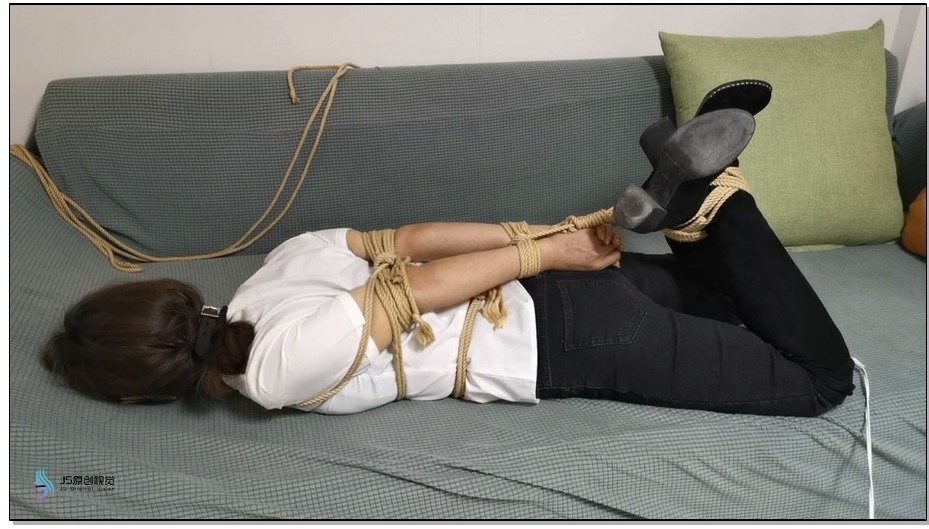 【JS原创】凌熙 黑靴驷马捆绑 口球 [不可描述]棒刺激 SP