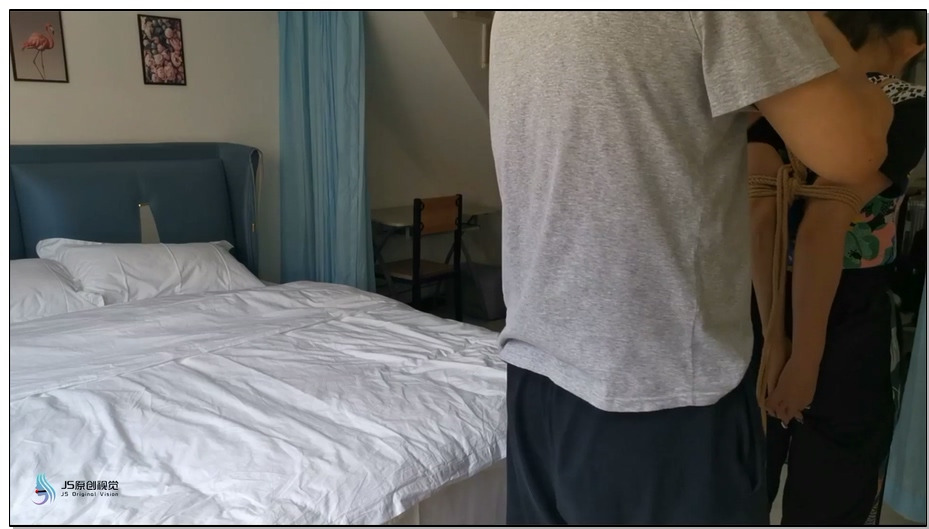 【JS原创】苏茵 新人首秀 欧式直臂膀捆绑