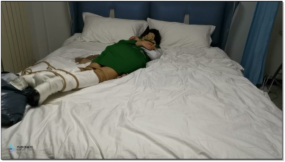 【JS原创】艾可 丝袜销售员2 上 女销售上门推销，被下药迷晕 惨遭捆绑囚禁QJ折磨