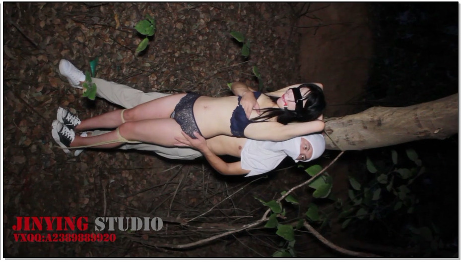 【金鹰绳艺】野外氛围惊险刺激！吓得妹纸要走。但是已经绑住