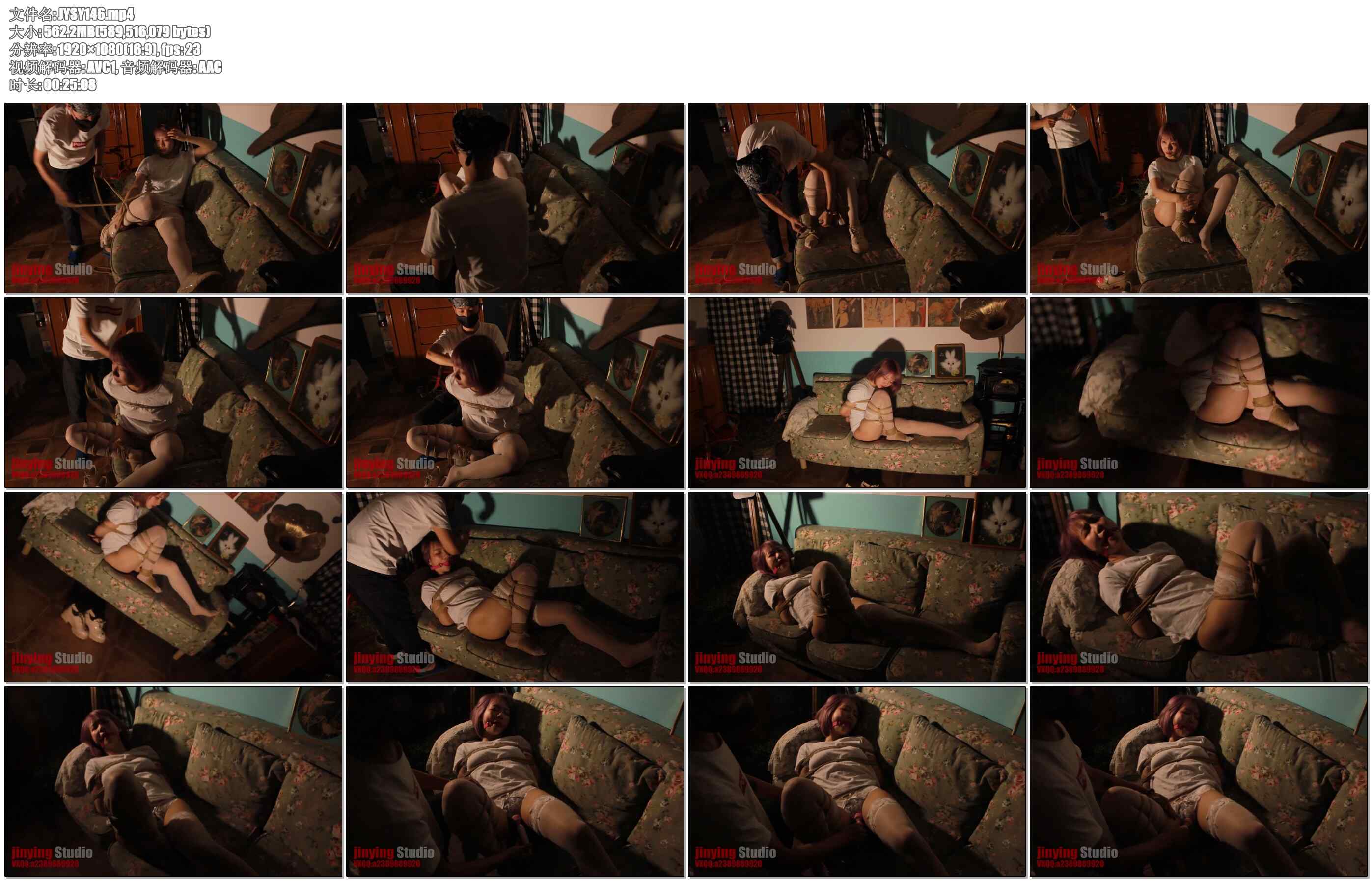 【金鹰绳艺】初体验！！拘束后大棒不断施虐！