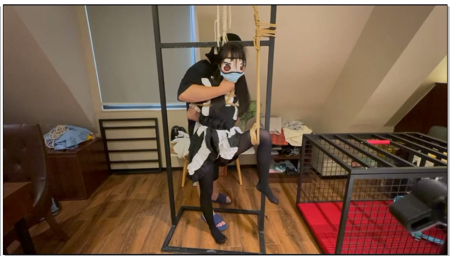 【杰仔】黑丝小茜tk 强高电击