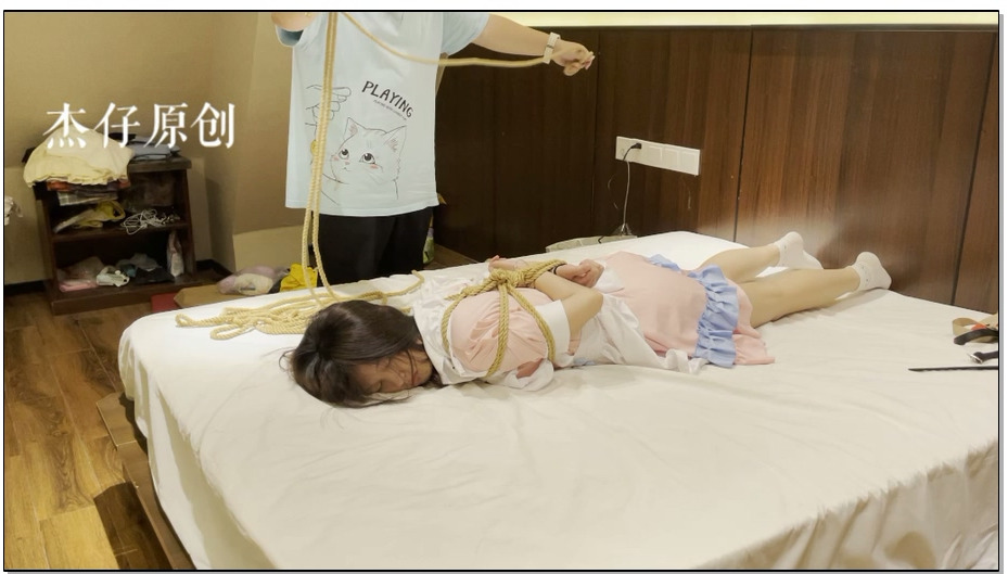 【杰仔】新人露西 绑架剧情 首次露脸模特
