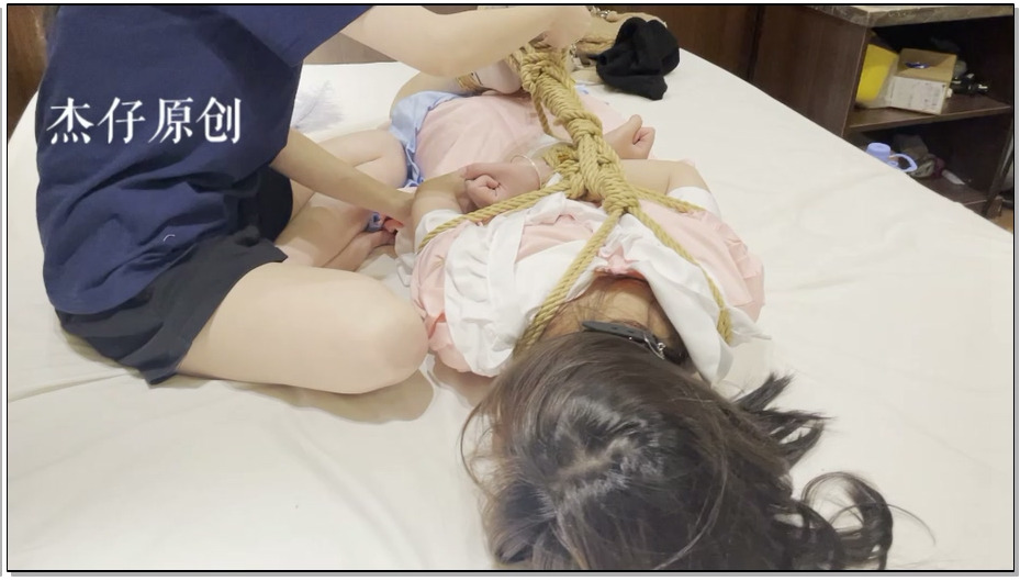 【杰仔】新人露西 绑架剧情 首次露脸模特