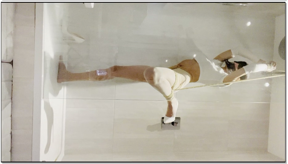 【柯柯原创】吊缚特辑，强制踮脚罚站！并腿+单脚两种吊绑、JK水手服、OL、迷你上衣