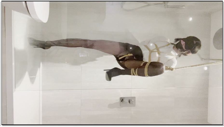 【柯柯原创】吊缚特辑，强制踮脚罚站！并腿+单脚两种吊绑、JK水手服、OL、迷你上衣