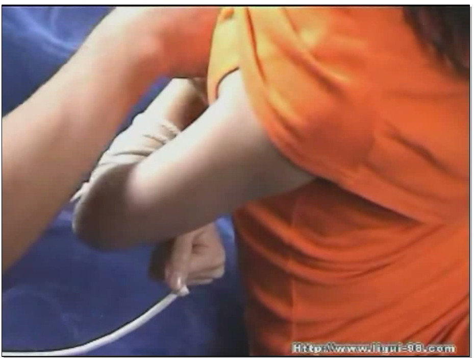 【丽柜美束】站长和绳模丝袜黑白配1