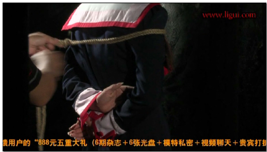 【丽柜美束】水手装牢房吊绑