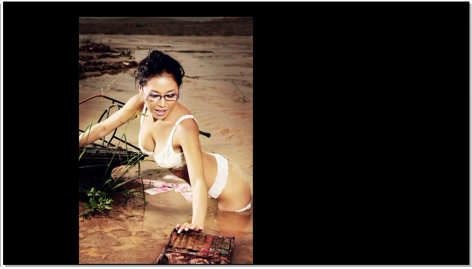 【丽柜美束】雨中流沙 COCO