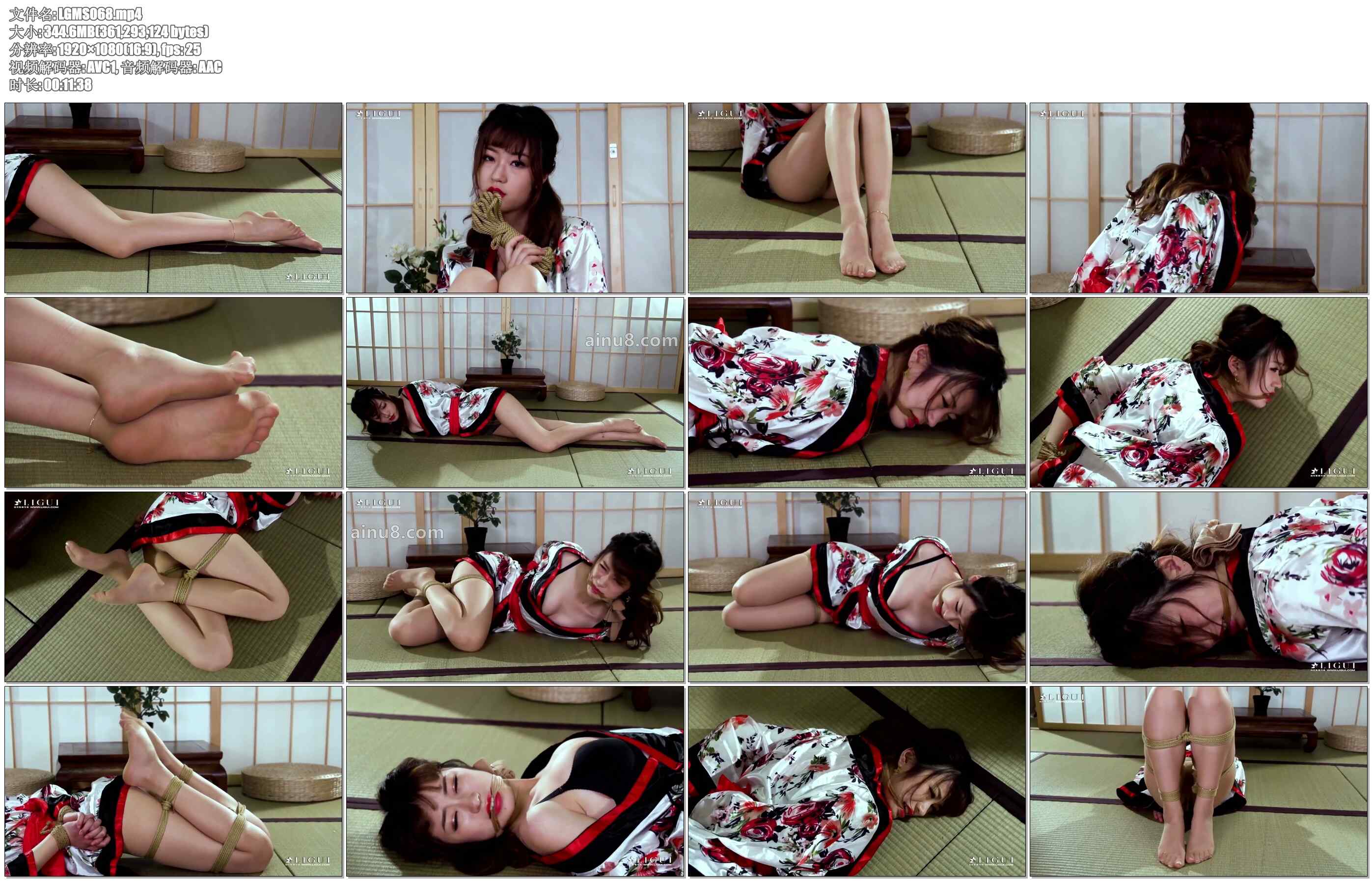 【丽柜美束】2019.07.27 紧缚名莲之口缚和妹安娜