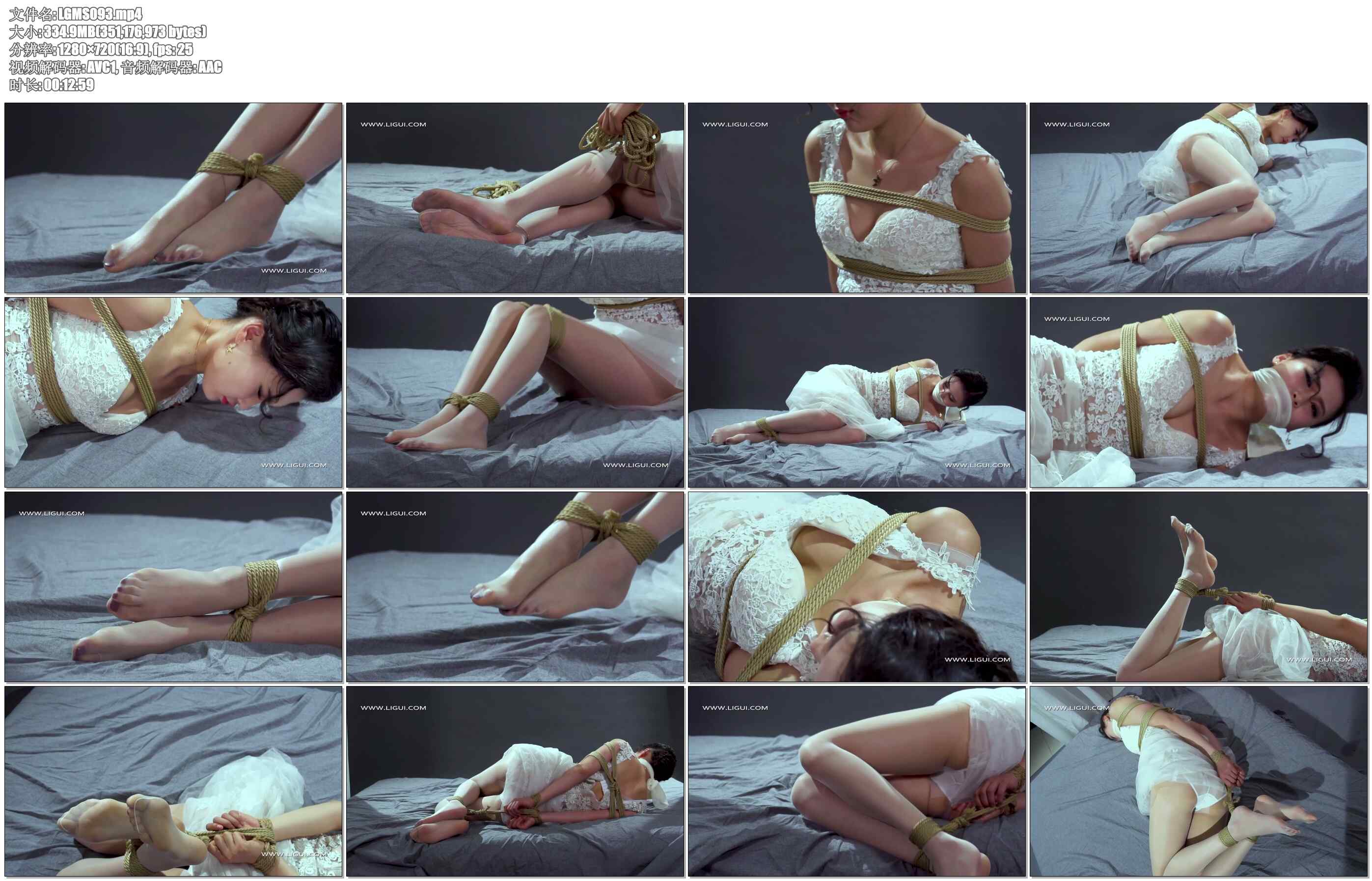 【丽柜美束】紧缚丽莲 安安