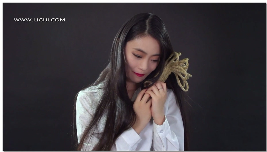 【丽柜美束】紧缚新莲 白雪