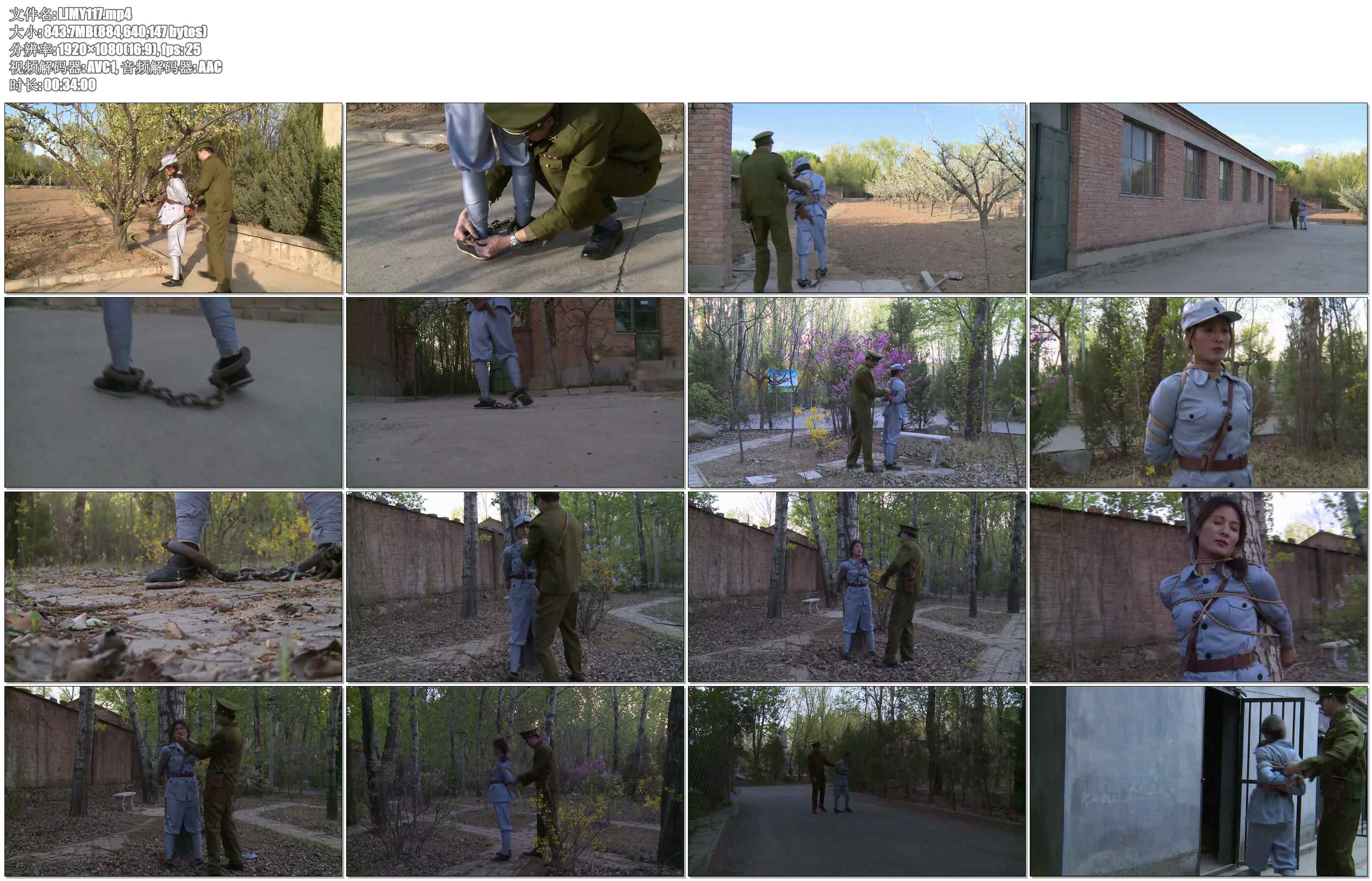 【丽佳美亚】遇袭 五花勒颈脚镣长途押解，五花树绑棒抽，关牢房！